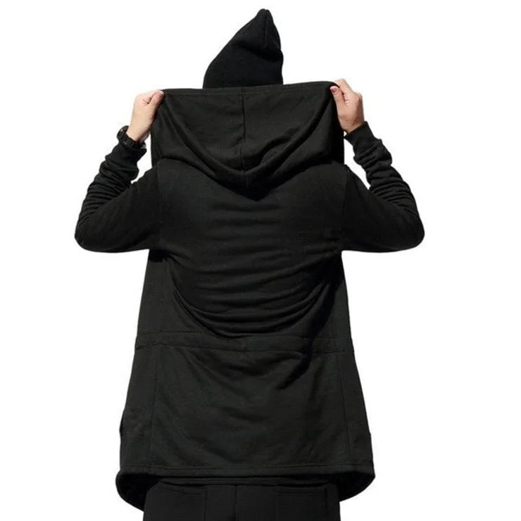 Men's Huge Hooded Cardigan Cloak