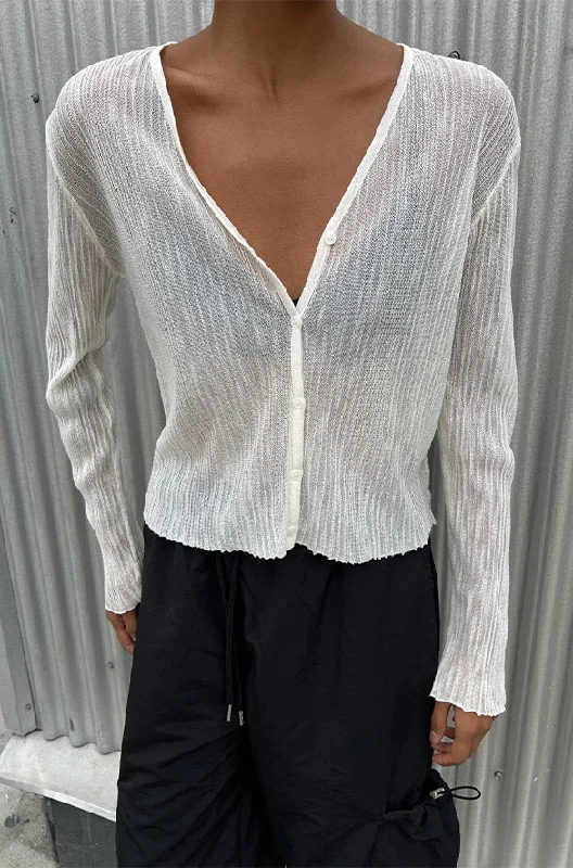 SHEER CARDIGAN