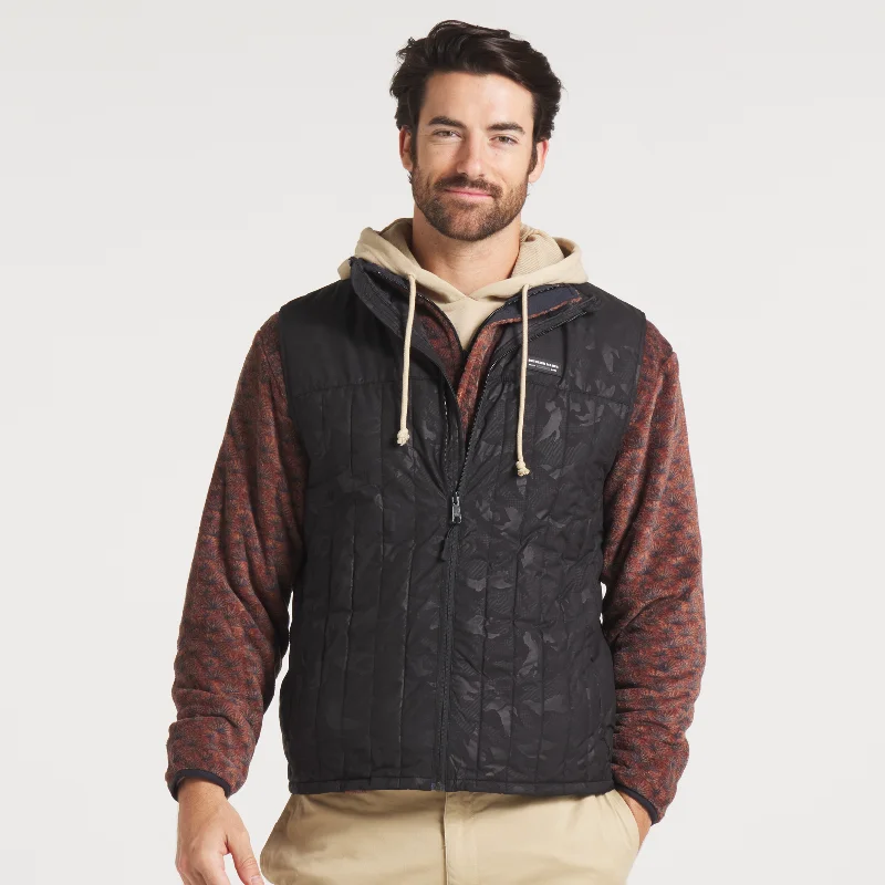 Whitefish Quilted Vest - Duck Camo