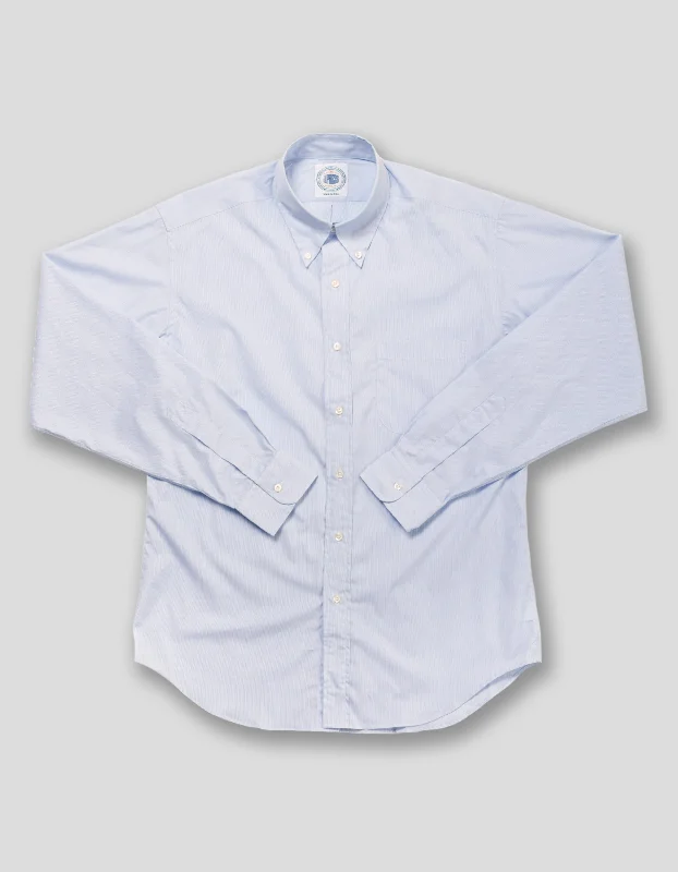 2-PLY 100s - BLUE HAIRLINE DRESS SHIRT