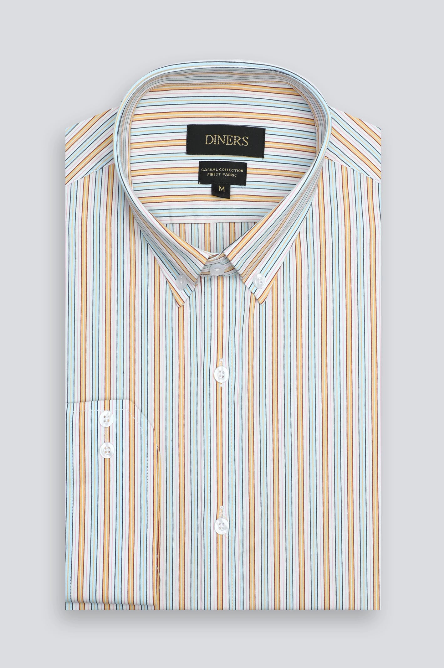 Multicolor Stripe Casual Shirt