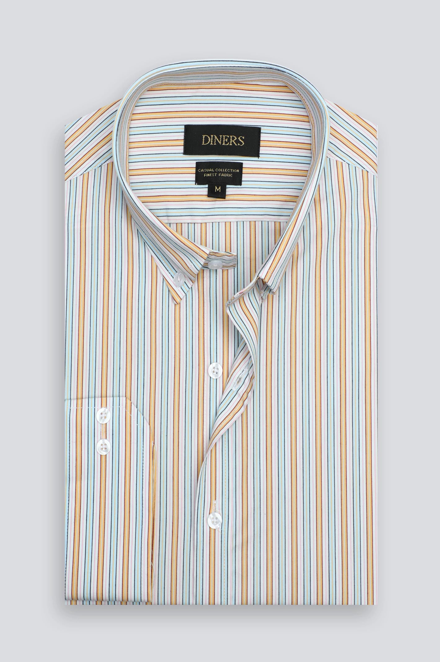 Multicolor Stripe Casual Shirt