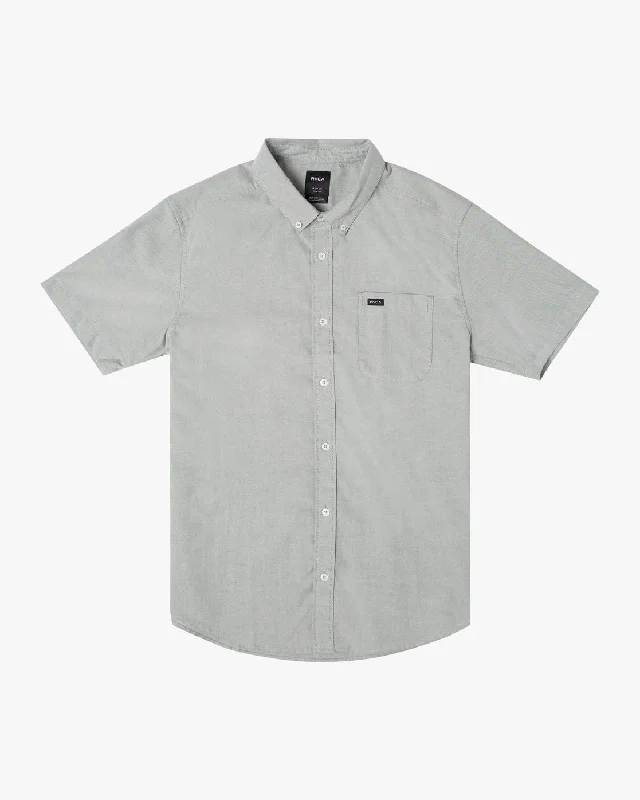 Boys That'll Do Stretch Short Sleeve Shirt - Balsam Green