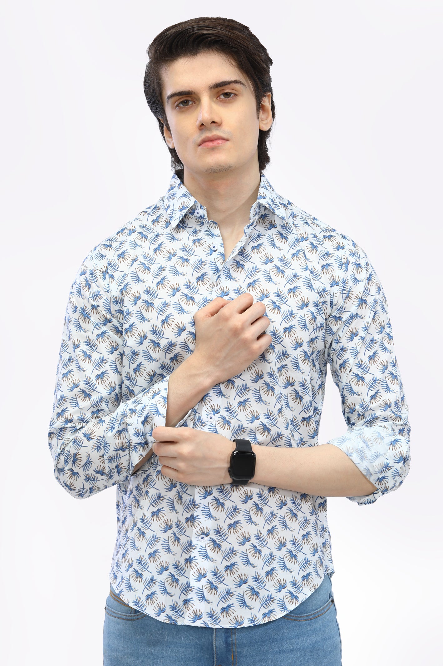 Multicolor Printed Casual Milano Shirt