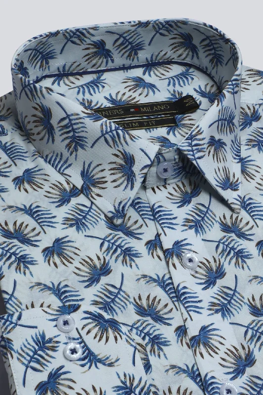 Multicolor Printed Casual Milano Shirt