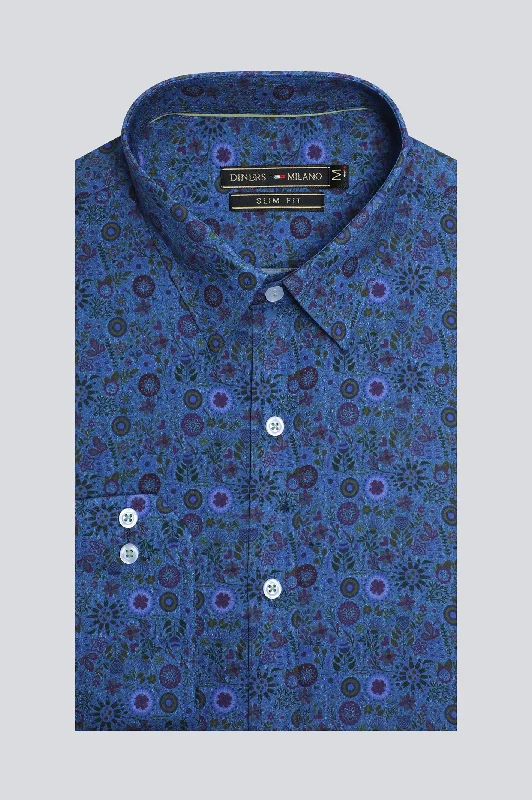 Multicolor Printed Casual Milano Shirt