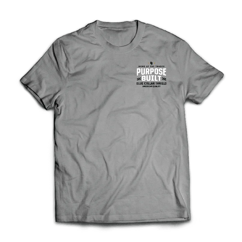 For the Thrills Tee, Grey Frost