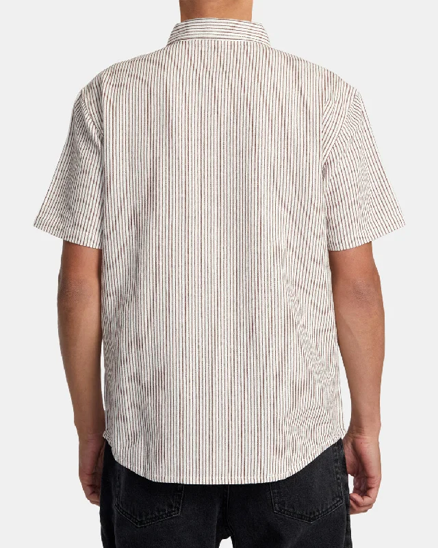 Dayshift Stripe II Short Sleeve Shirt - Natural