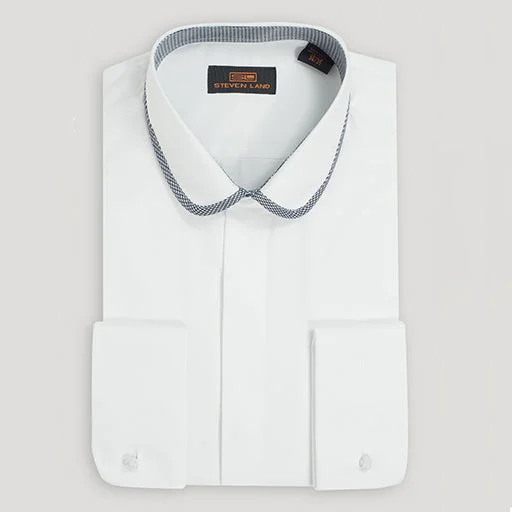 The Arthur Dress Shirt | French Cuff & Club Collar