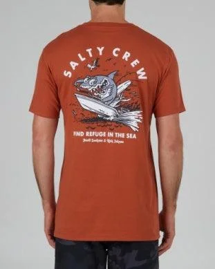 Hot Rod Shark Premium S/S Tee - Rust