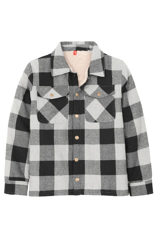 Checkered Grey / S