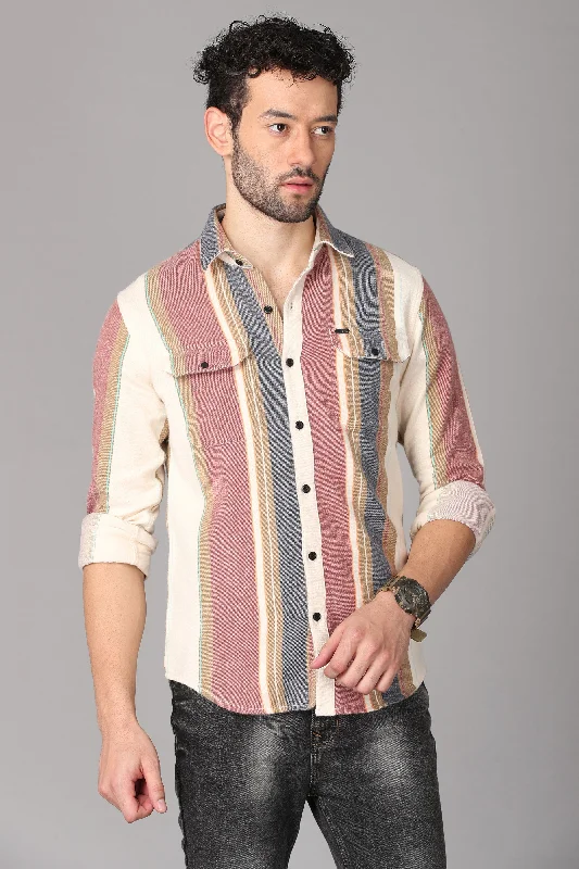 Multi Color Striped Shirt