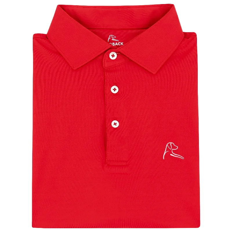 Solid | Performance Polo | Solid - Classic Red