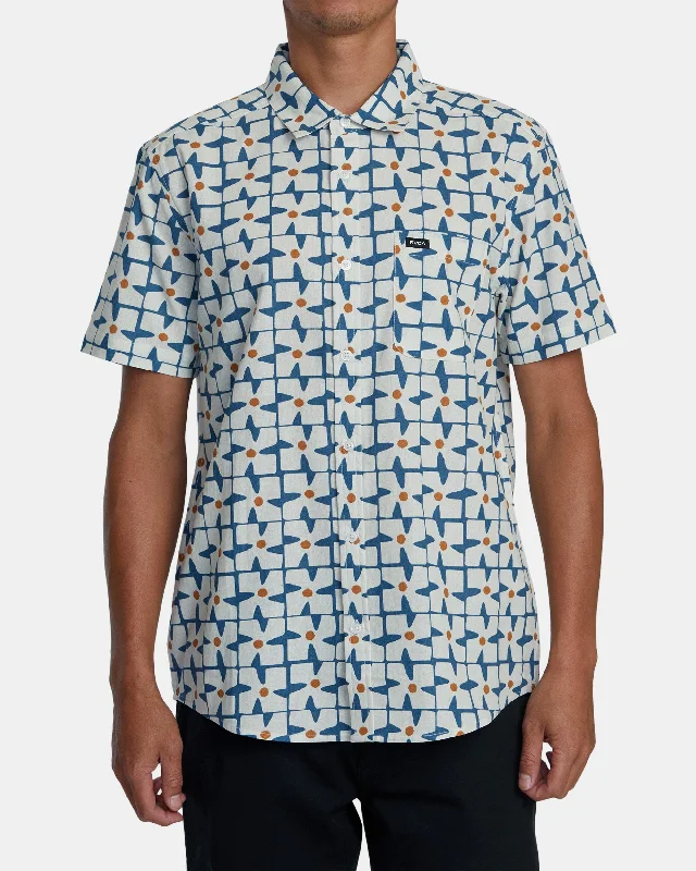 Vacationist Short Sleeve Shirt - Cool Blue