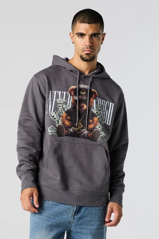 Never Enough Graphic Fleece Hoodie