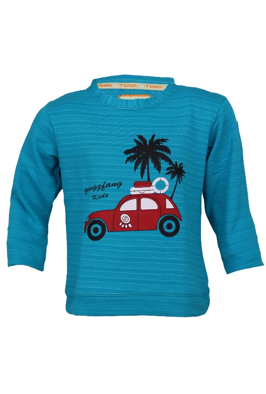 BEACH CAR PRINT SWEATSHIRT