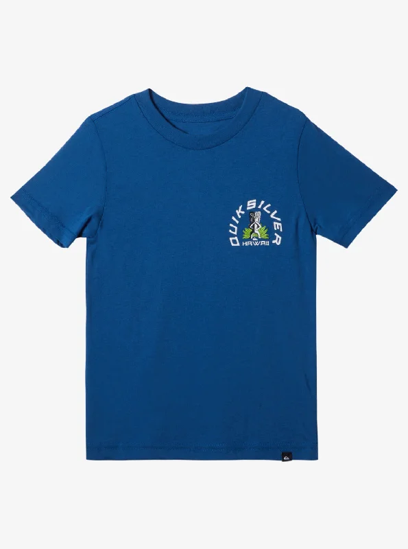 Boys 2-7 Hawaii Tiki Tom T-Shirt - Royal Blue