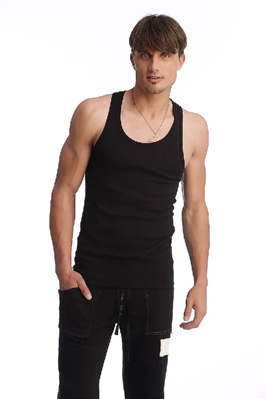 Edge Sustain Tank Top (Black)