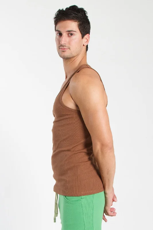 Edge Sustain Tank Top (Chocolate)