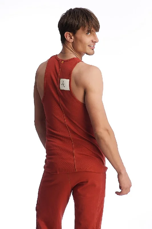 Edge Sustain Tank Top (Cinnabar)