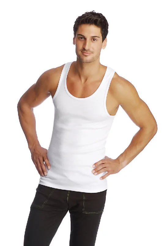 Edge Sustain Tank Top (White)