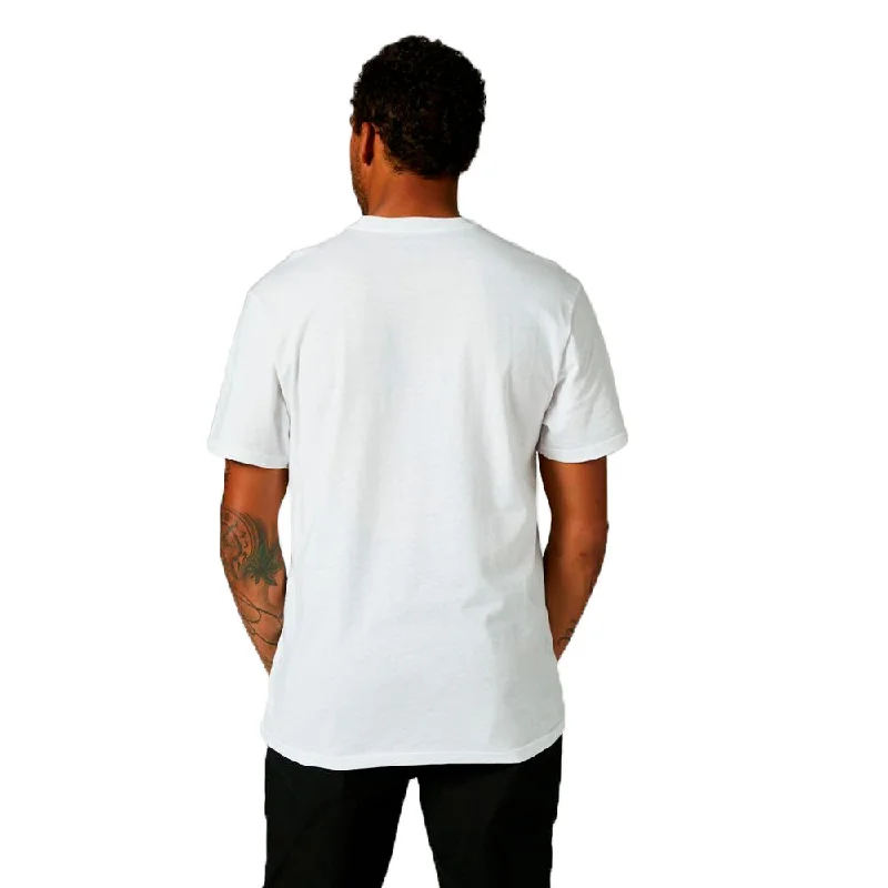 Fox Racing  Mens Opt White Kawasaki Stripes Premium Tee T-Shirt Short Sleeve