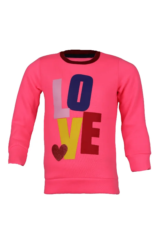 GIRLS LOVE SWEATSHIRT