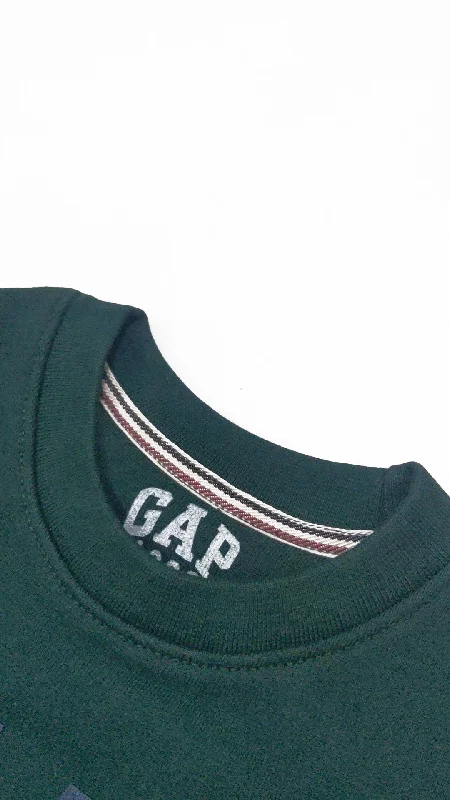 GAP - Kids 'Dark Green' Round Neck Sweatshirt GP923