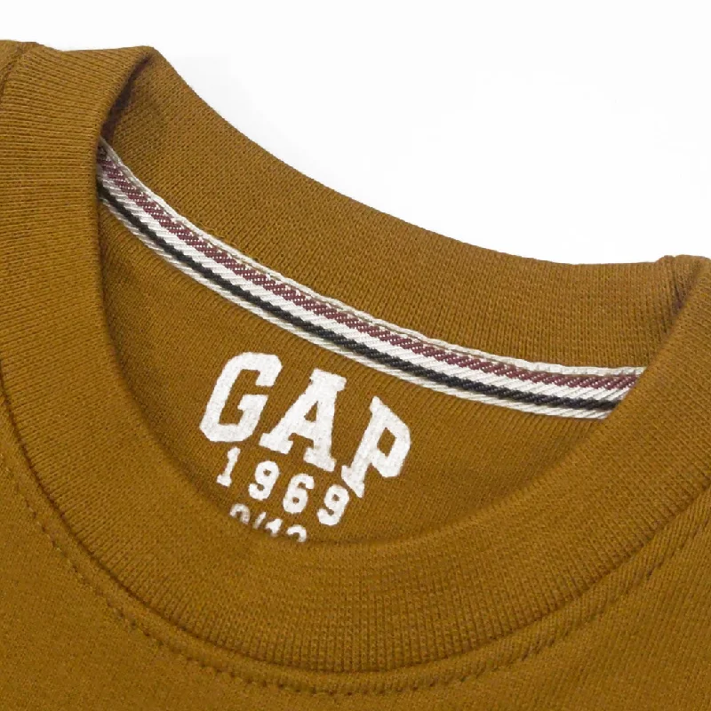 GAP - Kids 'Mustard' Round Neck Sweatshirt GP922