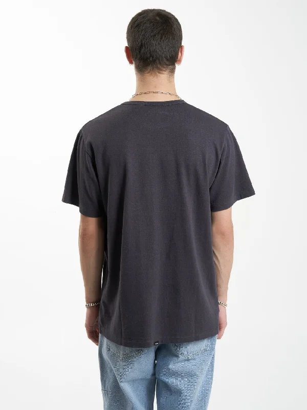 Hemp Thrills Embro Merch Fit Tee - Slate