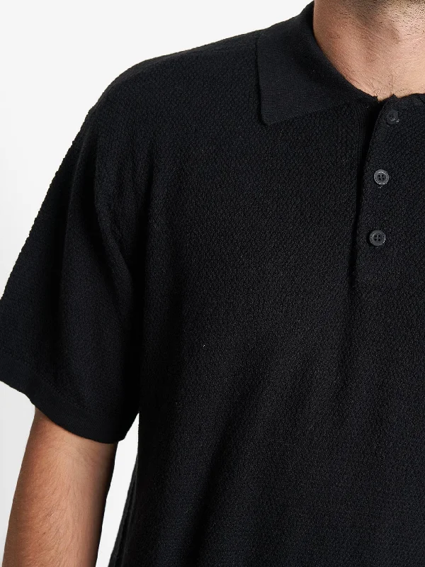 Issued Polo - Black