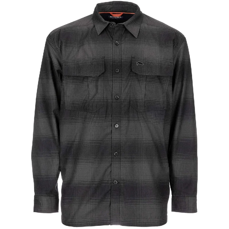 Slate Buffalo Blur Plaid / M