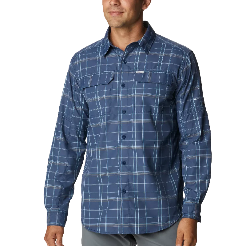 470-Collegiate Navy Grid Plaid / S