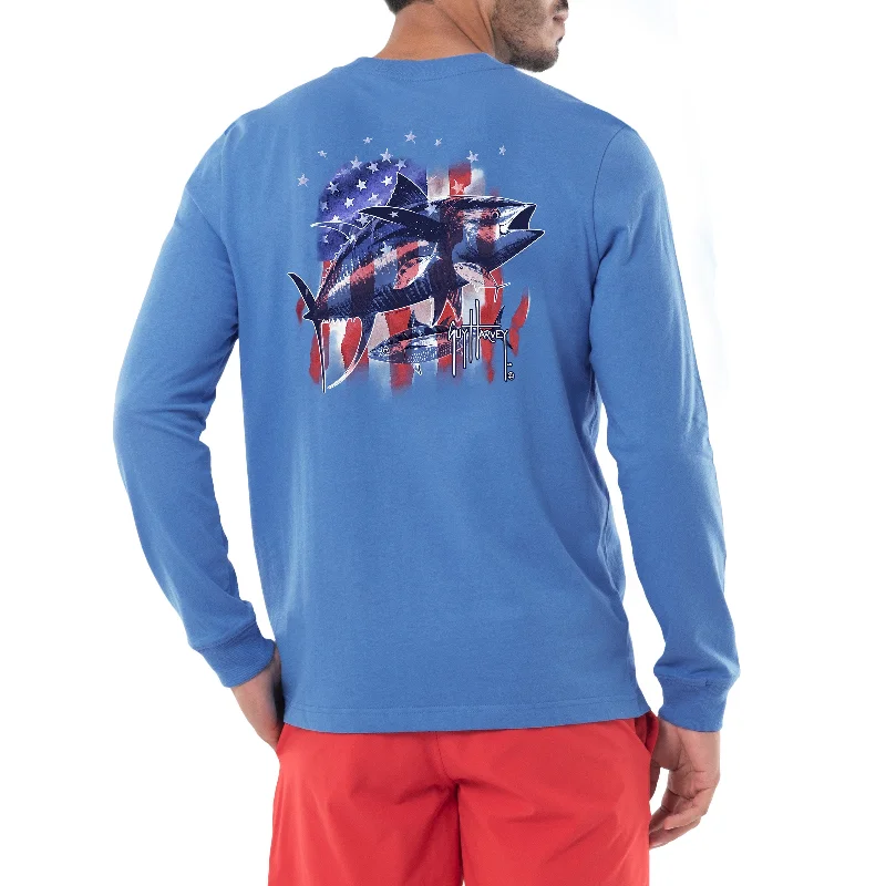 Men's Tuna Stars Long Sleeve T-Shirt