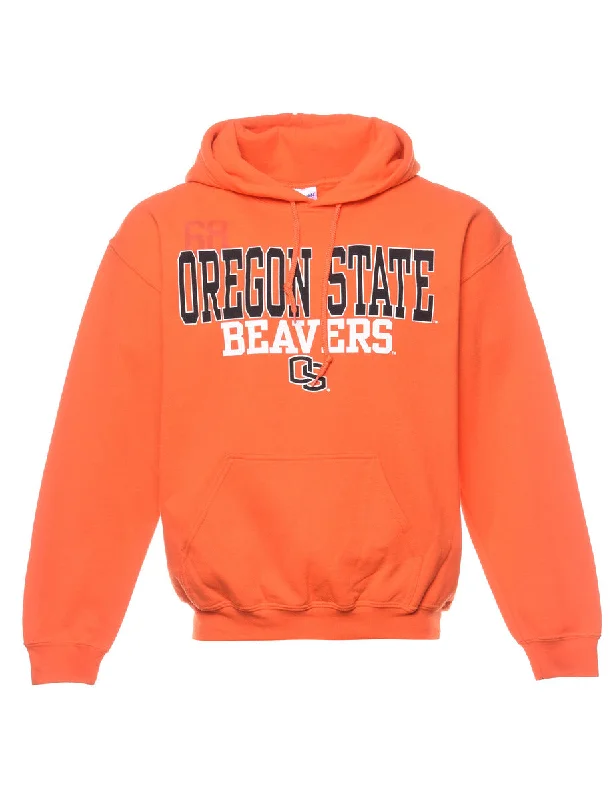 Oregon State Beavers Football Printed Hoodie - M