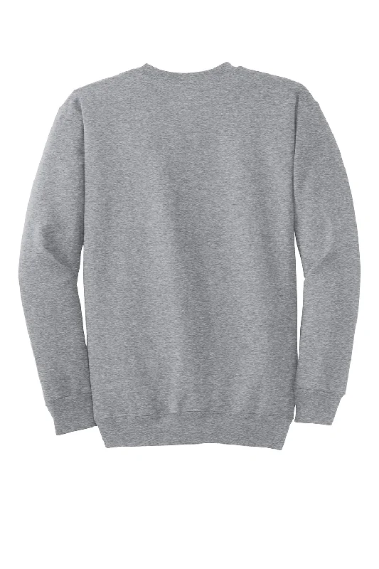 Port & Company Mens Essential Pill Resistant Fleece Crewneck Sweatshirt - Heather Grey