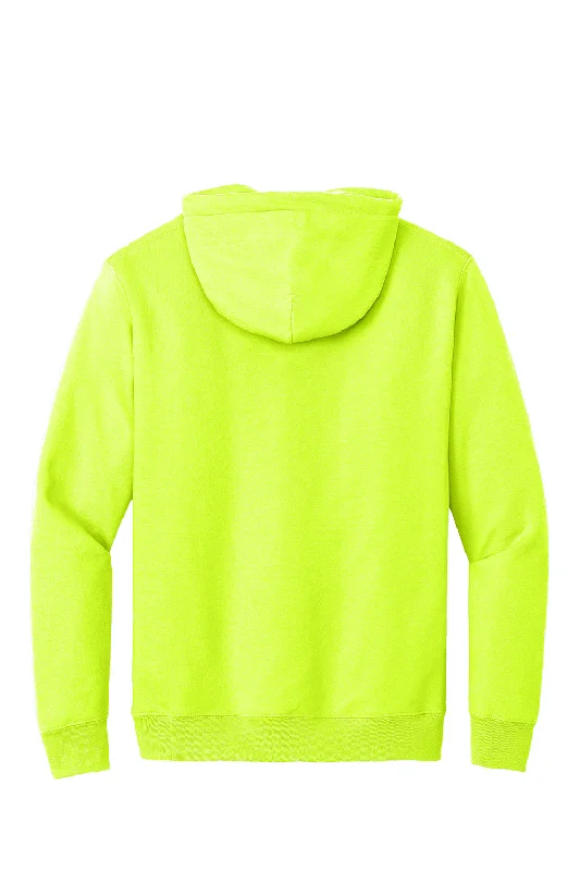 Port & Company Mens Essential Pill Resistant Fleece Hooded Sweatshirt Hoodie - Safety Green