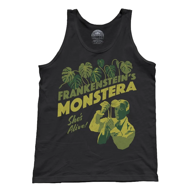 Unisex Frankenstein's Monstera Tank Top