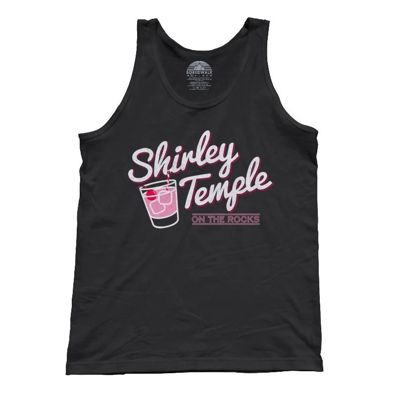 Unisex Shirley Temple On The Rocks Tank Top